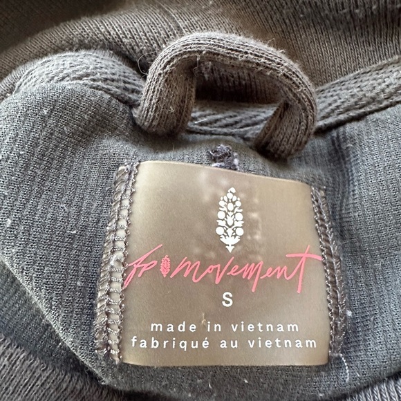 Fp Movement Women's Last Chance Pullover Charcoal - Picture 11 of 11